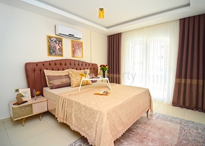 شقق من نوع غرفة نوم وصالة في مهموتلار / الانيا 