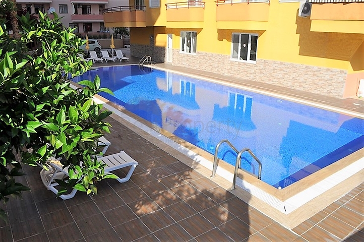 شقة غرفتين وصالة مؤثثة في مهموتلار / الانيا