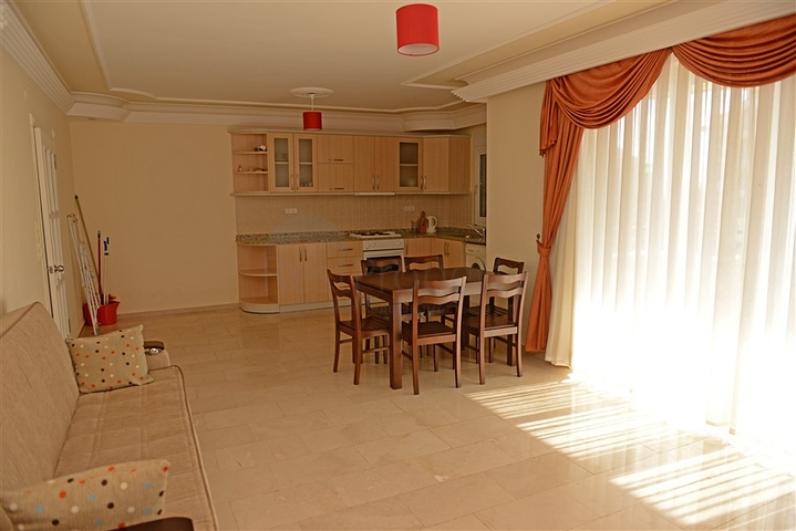 شقة غرفتين وصالة مؤثثة في مهموتلار / الانيا