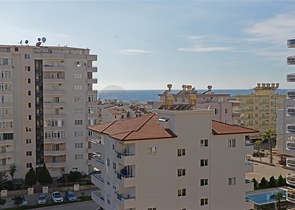 شقة غرفتين وصالة مؤثثة في مهموتلار / الانيا