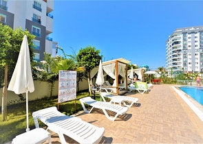 شقة غرفتين وصالة مؤثثة في مهموتلار / الانيا