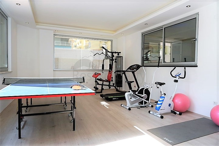 شقة غرفة نوم وصالة ضمن مجمع سكني قريب من البحر في مهموتلار / الانيا 