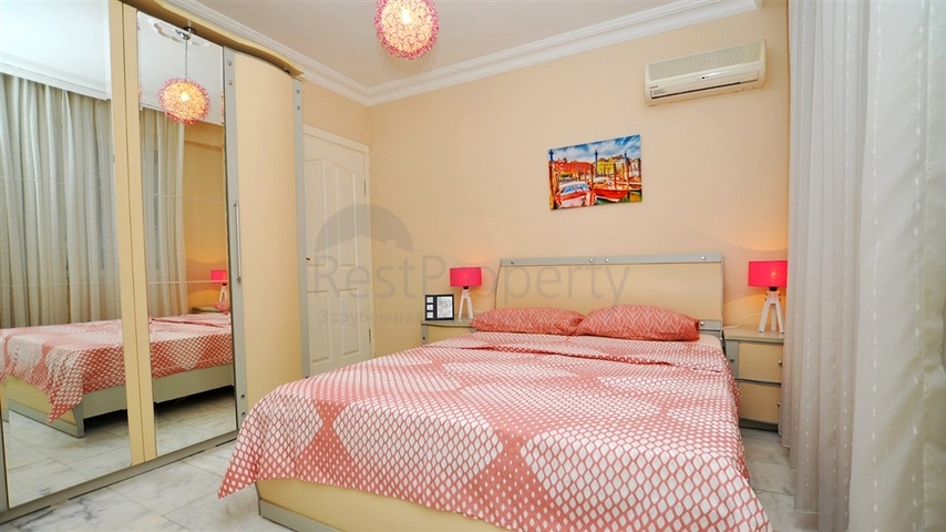 شقة غرفتين وصالة مؤثثة في مهموتلار / الانيا