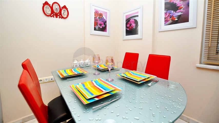 شقة غرفتين وصالة مؤثثة في مهموتلار / الانيا