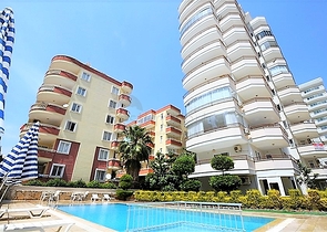 شقة غرفتين وصالة مؤثثة في مهموتلار / الانيا