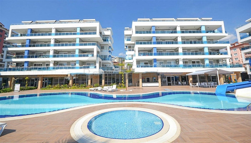 شقة غرفة وصالة في مجمع حديث ضمن منطقة اوبا 