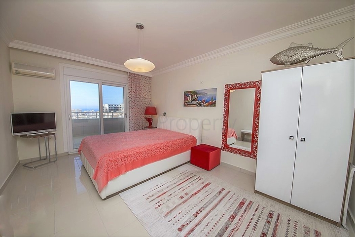 شقة غرفتي نوم وصالة ضمن مجمع سكني مريح في مهموتلار / الانيا