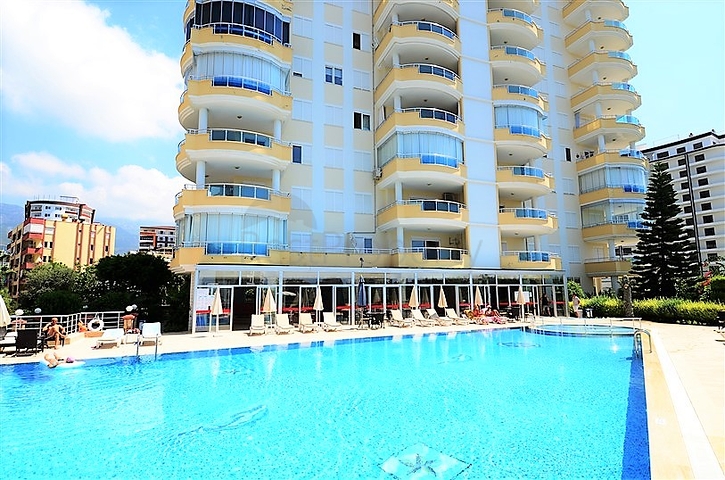 شقة غرفتي نوم وصالة ضمن مجمع سكني مريح في مهموتلار / الانيا