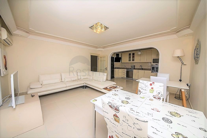 شقة غرفتي نوم وصالة ضمن مجمع سكني مريح في مهموتلار / الانيا