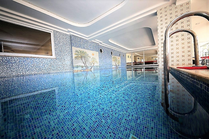 شقة غرفتي نوم وصالة ضمن مجمع سكني مريح في مهموتلار / الانيا