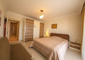 شقة غرفتي نوم وصالة ضمن مجمع سكني مريح في مهموتلار / الانيا