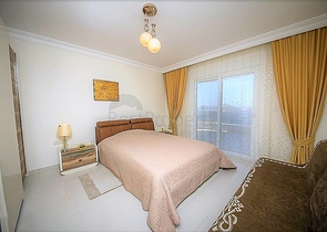 شقة غرفتي نوم وصالة ضمن مجمع سكني مريح في مهموتلار / الانيا