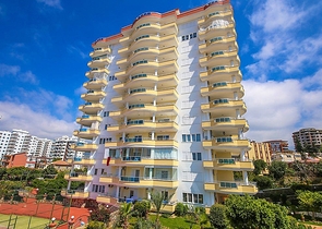 شقة غرفتي نوم وصالة ضمن مجمع سكني مريح في مهموتلار / الانيا