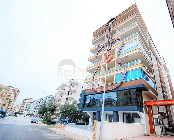 شقة غرفة نوم وصالة ضمن مجمع سكني  في مهموتلار / الانيا 