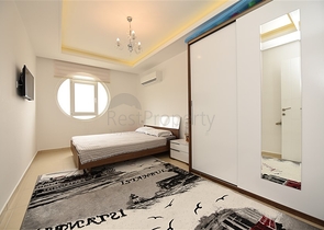 شقة مؤثثة غرفة نوم وصالة في افسلار / الانيا 