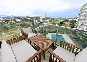 شقة مؤثثة غرفة نوم وصالة في افسلار / الانيا 