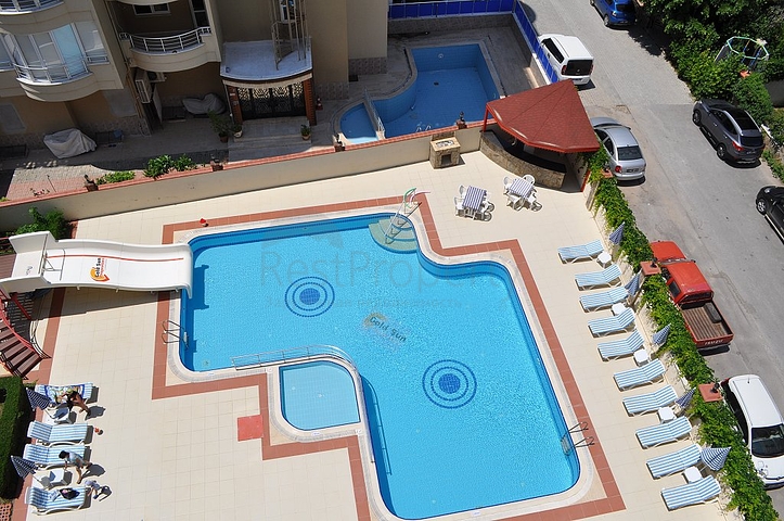 دوبلكس باطلالة بحرية - 4 غرف وصالة - مهموتلار / الانيا 