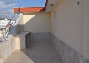 دوبلكس باطلالة بحرية - 4 غرف وصالة - مهموتلار / الانيا 