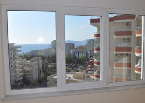 دوبلكس باطلالة بحرية - 4 غرف وصالة - مهموتلار / الانيا 