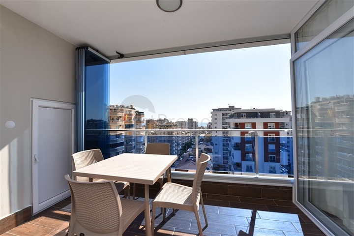 ضمن مجمع فاخر - شقة مفروشة - غرفة وصالة في منطقة مهوتلار / الانيا 