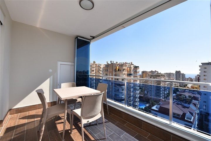 ضمن مجمع فاخر - شقة مفروشة - غرفة وصالة في منطقة مهوتلار / الانيا 