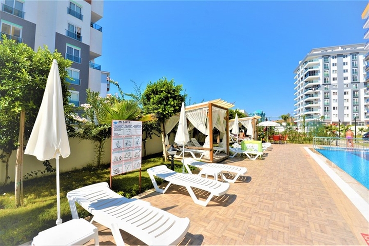 ضمن مجمع فاخر - شقة مفروشة - غرفة وصالة في منطقة مهوتلار / الانيا 