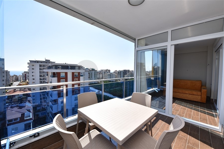 ضمن مجمع فاخر - شقة مفروشة - غرفة وصالة في منطقة مهوتلار / الانيا 