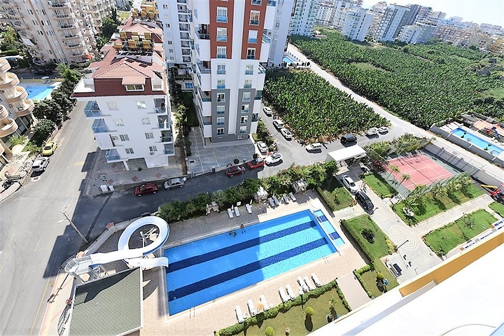 ضمن مجمع فاخر - شقة مفروشة - غرفة وصالة في منطقة مهوتلار / الانيا 