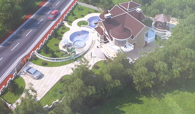 أرض 11.5 فدان للبيع مع مشروع منتهى فيلا في جوينوك