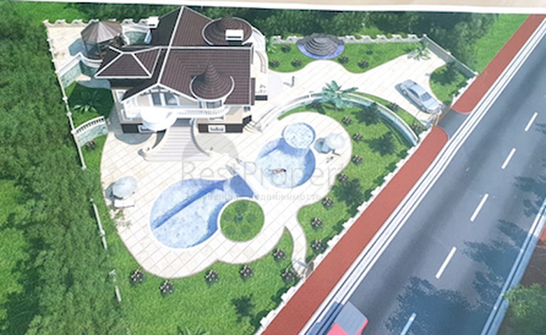 أرض 11.5 فدان للبيع مع مشروع منتهى فيلا في جوينوك