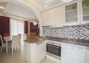 شقة دوبلكس مؤثثة من نوع 3 غرف وصالة 