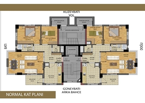 مجمع جاهز في وسط مدينة أنطاليا