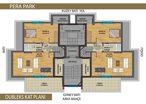 مجمع جاهز في وسط مدينة أنطاليا