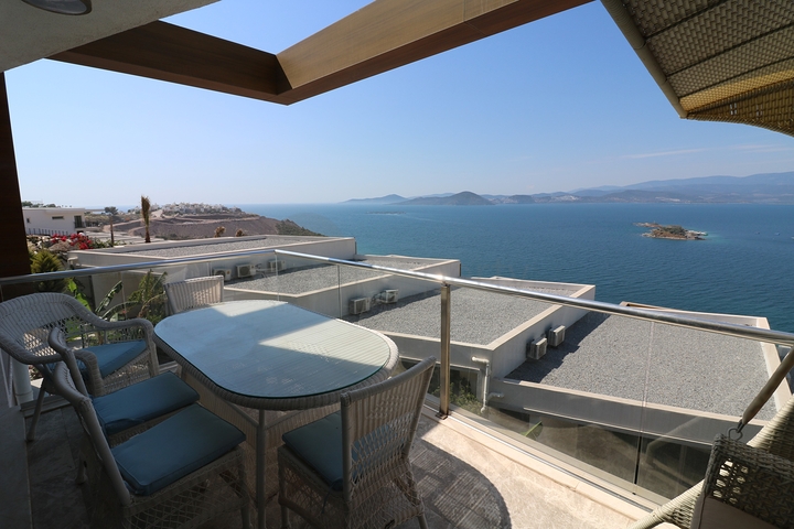 شقق في بودروم - اطلالة بحرية ساحرة 