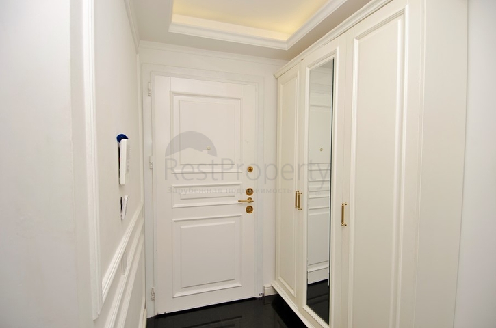 شقة 2 + 1 مع أثاث في مجمع نظام فندقي في أنطاليا