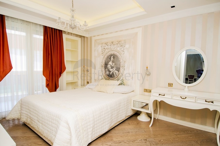 شقة 2 + 1 مع أثاث في مجمع نظام فندقي في أنطاليا