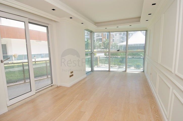 شقة 1 + 1 في مجمع مع البنية التحتية الفندقية 450 م إلى البحر