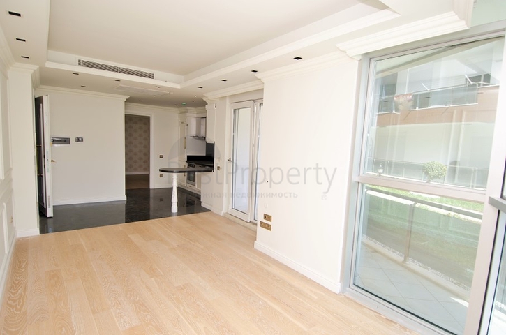 شقة 1 + 1 في مجمع مع البنية التحتية الفندقية 450 م إلى البحر