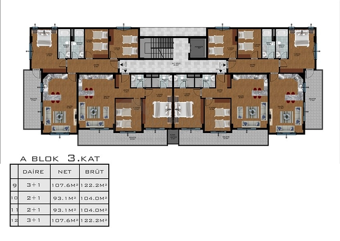 مجمع سكني حديث قريب من البحر في كاستل / الانيا 