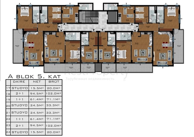 مجمع سكني حديث قريب من البحر في كاستل / الانيا 