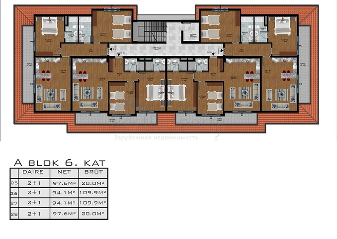 مجمع سكني حديث قريب من البحر في كاستل / الانيا 