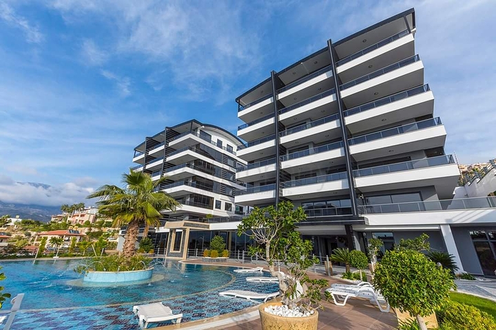 شقق فاخرة باطلالة بحرية ضمن مجمع حديث في كارجي جاك / الانيا 