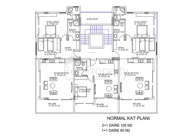 شقق فاخرة باطلالة بحرية ضمن مجمع حديث في كارجي جاك / الانيا 