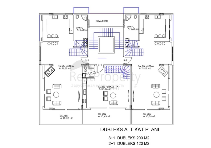 شقق فاخرة باطلالة بحرية ضمن مجمع حديث في كارجي جاك / الانيا 