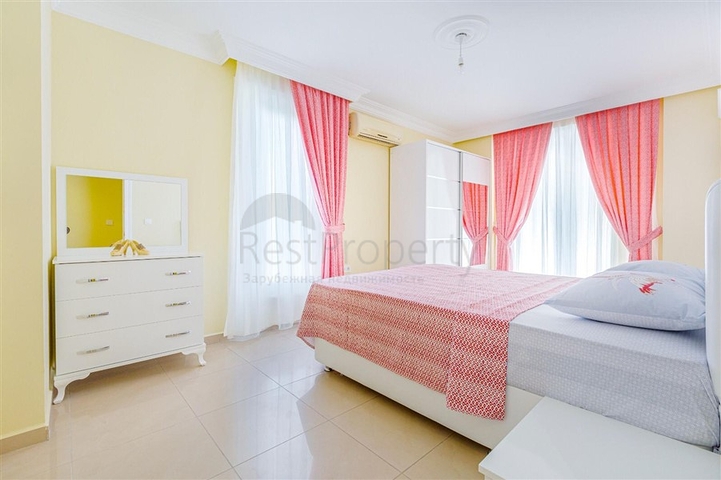 شقة غرفتين وصالة - مطبخ منفصل - مفروشة - في مهموتلار / الانيا 