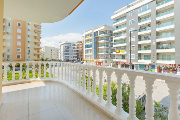 شقة غرفتين وصالة - مطبخ منفصل - مفروشة - في مهموتلار / الانيا 