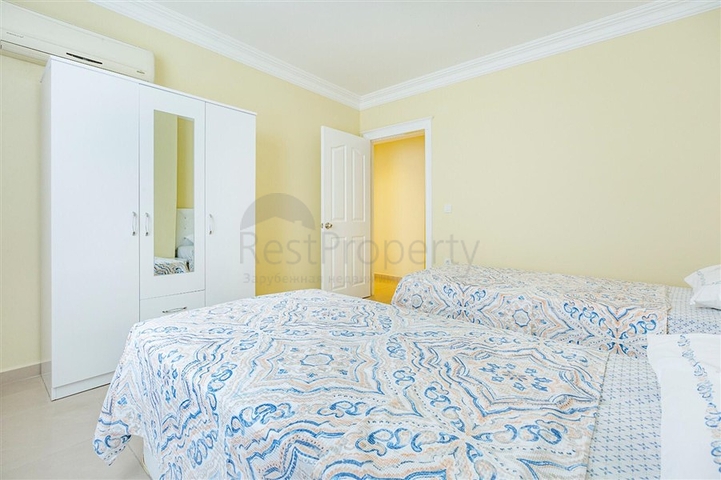 شقة غرفتين وصالة - مطبخ منفصل - مفروشة - في مهموتلار / الانيا 