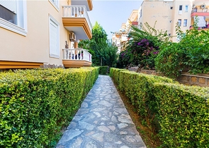 شقة غرفتين وصالة - مطبخ منفصل - مفروشة - في مهموتلار / الانيا 