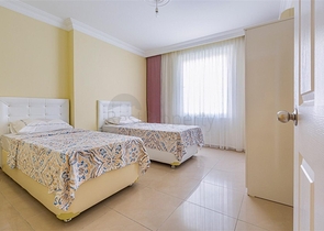 شقة غرفتين وصالة - مطبخ منفصل - مفروشة - في مهموتلار / الانيا 