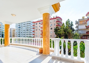 شقة غرفتين وصالة - مطبخ منفصل - مفروشة - في مهموتلار / الانيا 